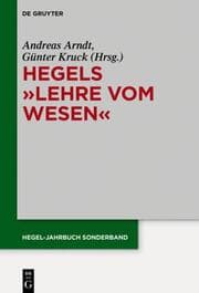 Cover von Hegels 'Lehre vom Wesen'