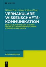 Cover von Vernakuläre Wissenschaftskommunikation