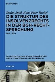 Cover von Die Struktur des Insolvenzrechts in der BGH-Rechtsprechung