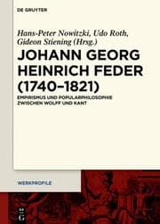Cover von Johann Georg Heinrich Feder (1740-1821)