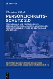 Cover von Persönlichkeitsschutz 2.0