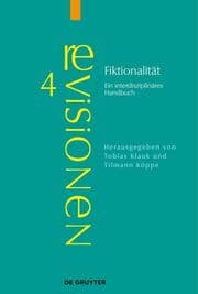 Cover von Fiktionalität