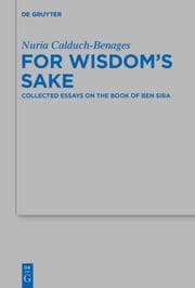 Cover von For Wisdom's Sake