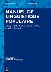 Cover von Manuel de linguistique populaire