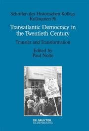 Cover von Transatlantic Democracy in the Twentieth Century