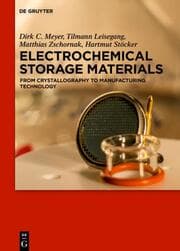 Cover von Electrochemical Storage Materials