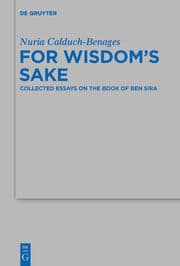 Cover von For Wisdom's Sake