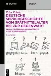Cover von Einführung · Grundbegriffe · 14. bis 16. Jahrhundert