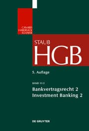 Cover von Bankvertragsrecht