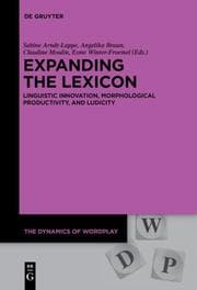 Cover von Expanding the Lexicon