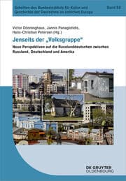 Cover von Jenseits der 'Volksgruppe'