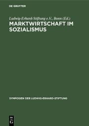 Cover von Marktwirtschaft im Sozialismus