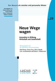 Cover von Neue Wege wagen
