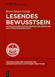 Cover von Lesendes Bewusstsein