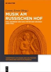 Cover von Musik am russischen Hof