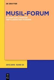 Cover von Musil-Forum 34 - 2015/2016