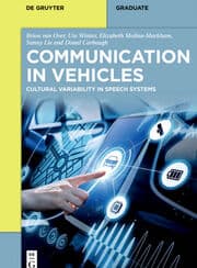 Cover von Communication in Vehicles