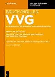 Cover von VVG 7: §§ 130-141 VVG