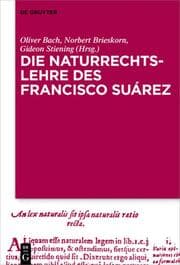 Cover von Die Naturrechtslehre des Francisco Suárez