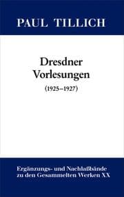 Cover von Dresdner Vorlesungen