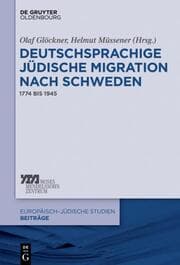 Cover von Deutschsprachige jüdische Migration nach Schweden
