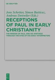 Cover von Receptions of Paul in Early Christianity