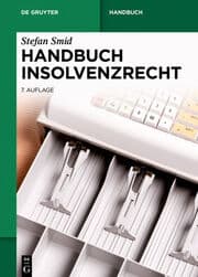 Cover von Handbuch Insolvenzrecht