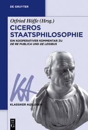 Cover von Ciceros Staatsphilosophie