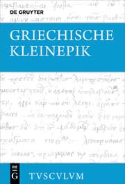 Cover von Griechische Kleinepik