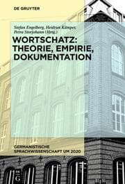 Cover von Wortschatz: Theorie, Empirie, Dokumentation