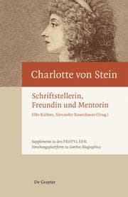 Cover von Charlotte von Stein