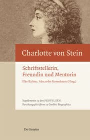 Cover von Charlotte von Stein