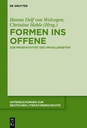 Cover von Formen ins Offene