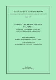 Cover von Spiegel der menschlichen Seligkeit