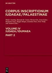 Cover von Iudaea / Idumaea: 3325-3978