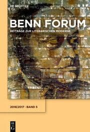 Cover von Benn Forum 2016/2017