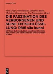 Cover von Die Faszination des Verborgenen und seine Entschlüsselung - Radi sa¿ kunni
