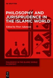Cover von Philosophy and Jurisprudence in the Islamic World
