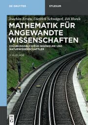 Cover von Mathematik für angewandte Wissenschaften
