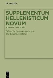 Cover von Supplementum Hellenisticum Novum
