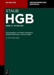 Cover von §§ 453-475h