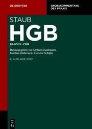 Cover von HGB 15: CMR