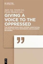 Cover von Giving a voice to the Oppressed?