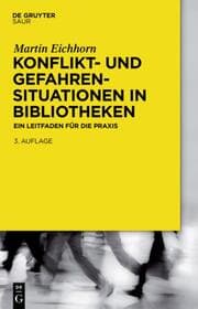 Cover von Konflikt- und Gefahrensituationen in Bibliotheken