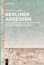 Cover von Berliner Adressen
