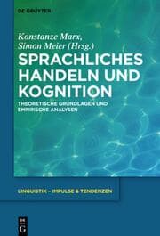 Cover von Sprachliches Handeln und Kognition