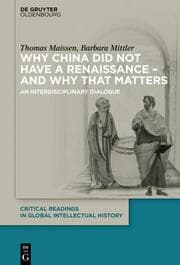 Cover von Why China did not have a Renaissance - and why that matters