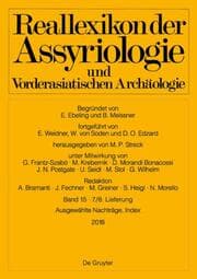 Cover von Ausgewählte Nachträge, Index
