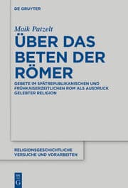 Cover von Über das Beten der Römer