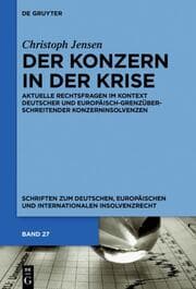 Cover von Der Konzern in der Krise